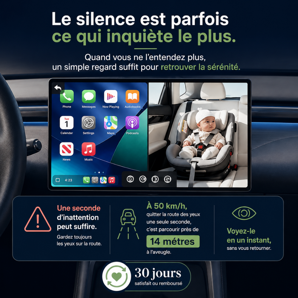Kidzi SafeView™ — Proches, Même en route