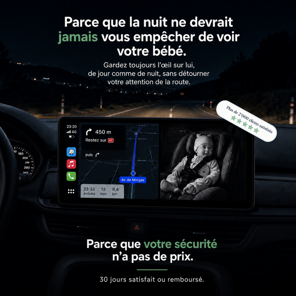 Kidzi SafeView™ — Proches, Même en route