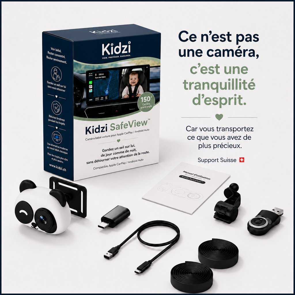 Kidzi SafeView™ — Proches, Même en route